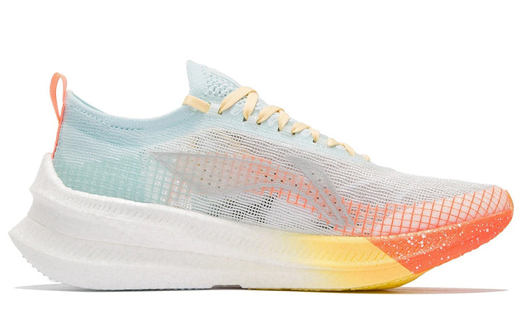 LINING Feidian 2 Elite 「Women」'Blue White Oranges Yellow' | Running Shoes