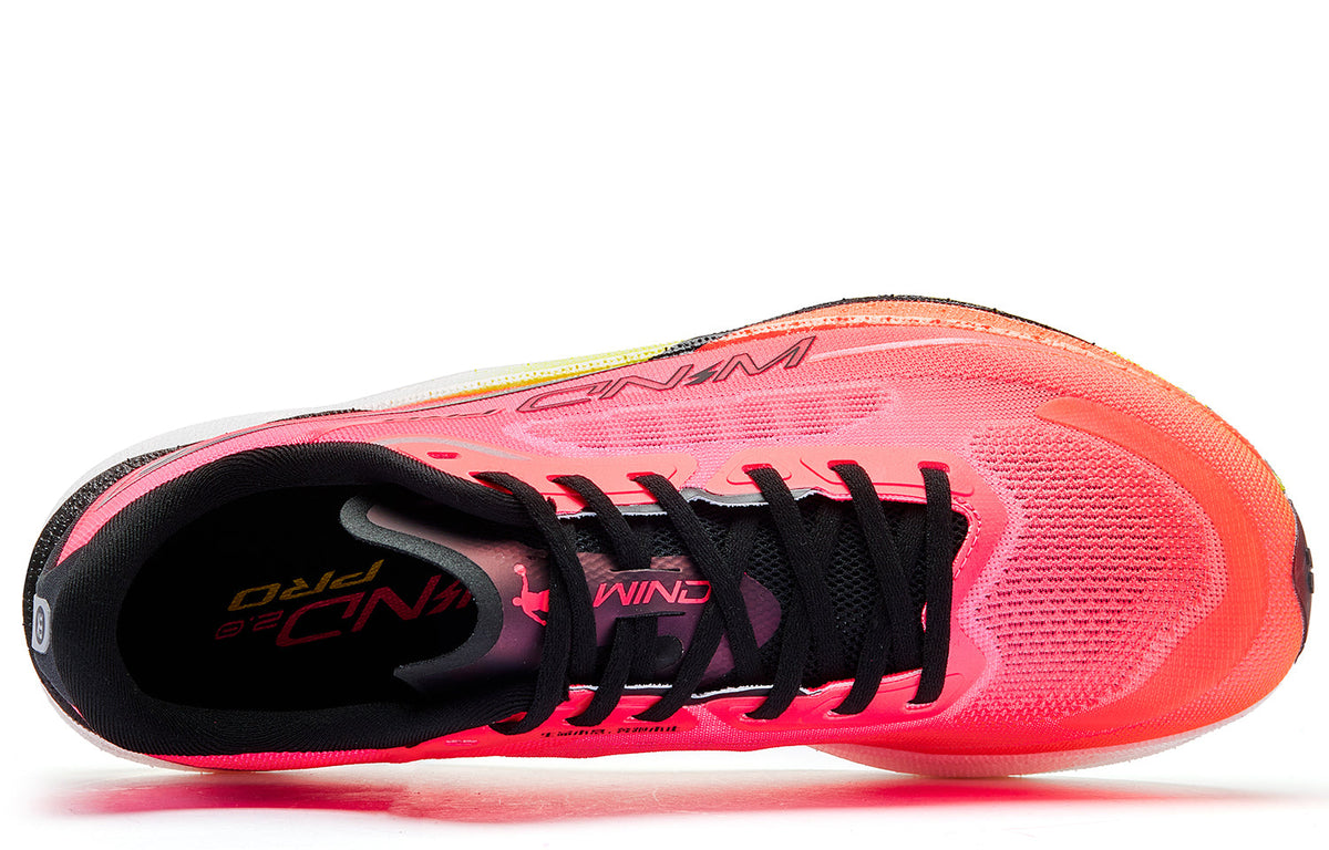 QIAODAN Wind-Running 2.0 PRO 'Pink Yellow'「Women」 | Running Shoes
