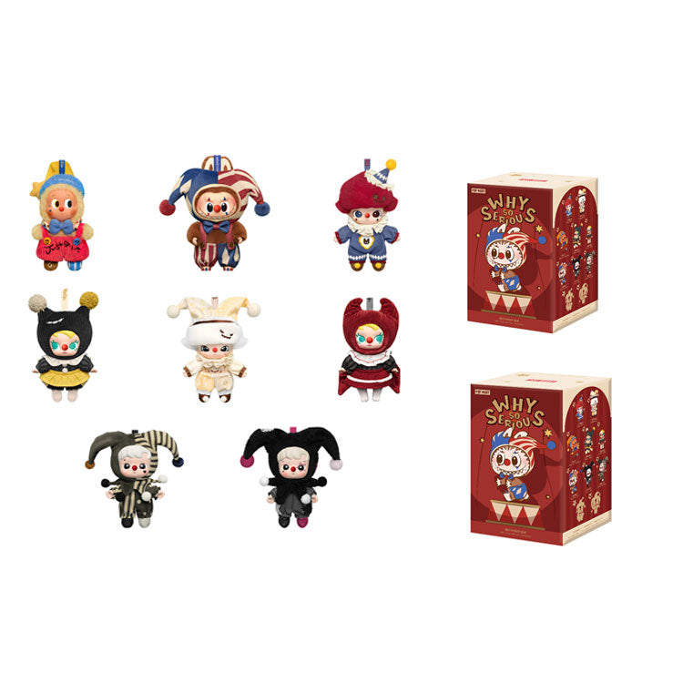 POP MART WHY SO SERIOUS Collection Joker Plush Charms Mystery Boxes Secondary image