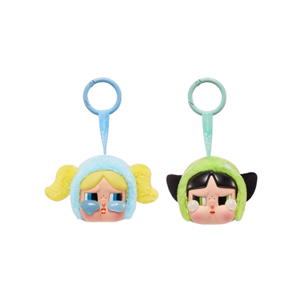 POP MART CRYBABY × The Powerpuff Girls Collection, Plush Rubber Face Mystery Boxes