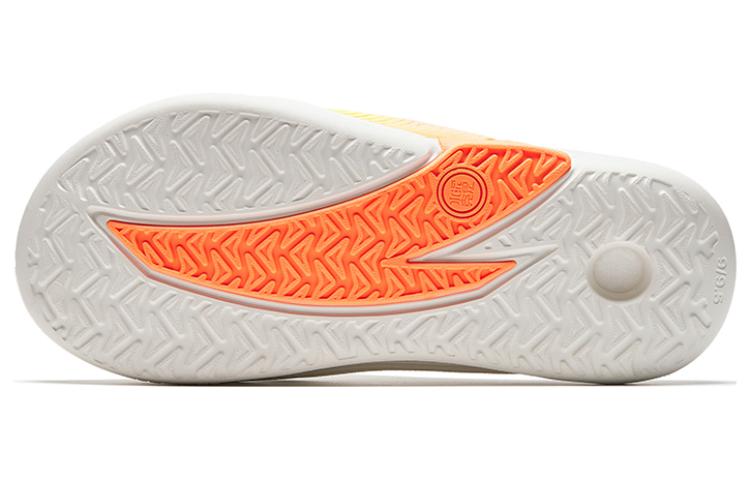 ANTA Slippers Nitrogen Bubble 'White Orange Green'