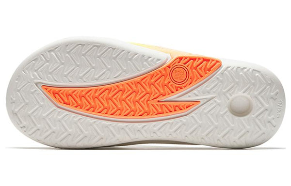 ANTA Slippers Nitrogen Bubble 'White Orange Green'