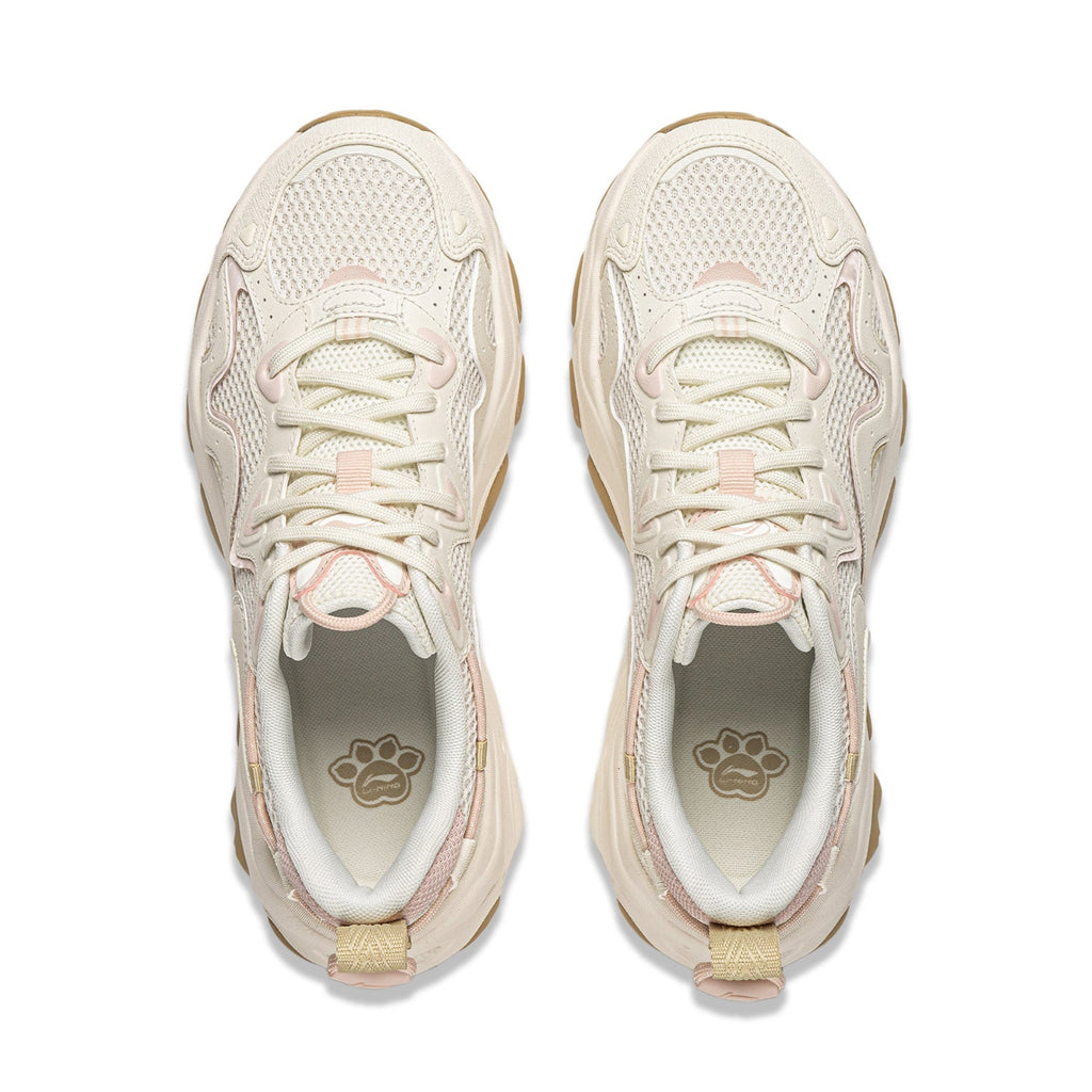 LiNing Cat Paw LITE 4 'Light Beige'「Womens」