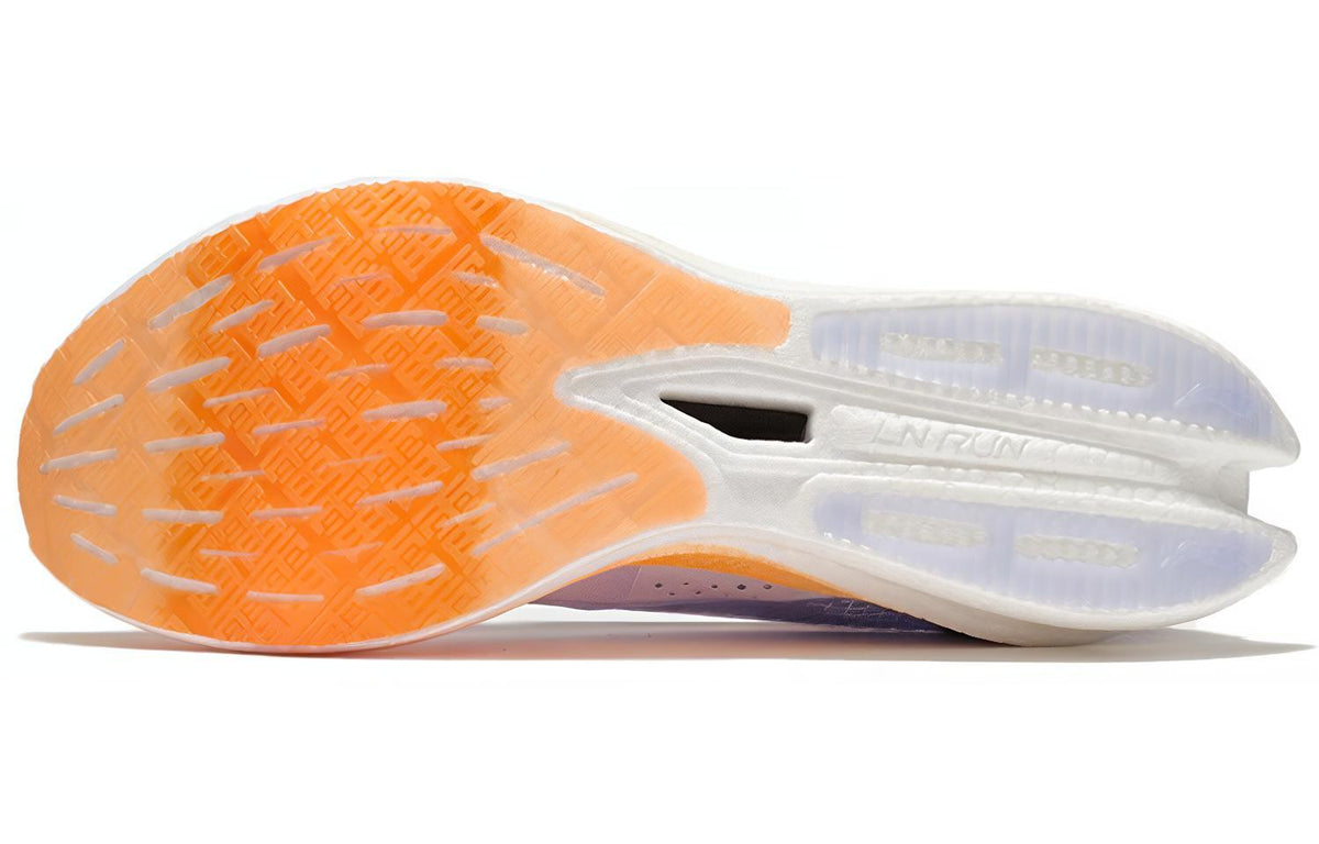 LINING Feidian 2 Elite 「Women」'Standard White Neon Hydrangea Blue Purple' | Running Shoes