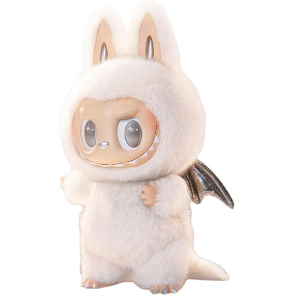 POP MART The Monsters Labubu Zimomo Angel In Clouds Figure No Tote