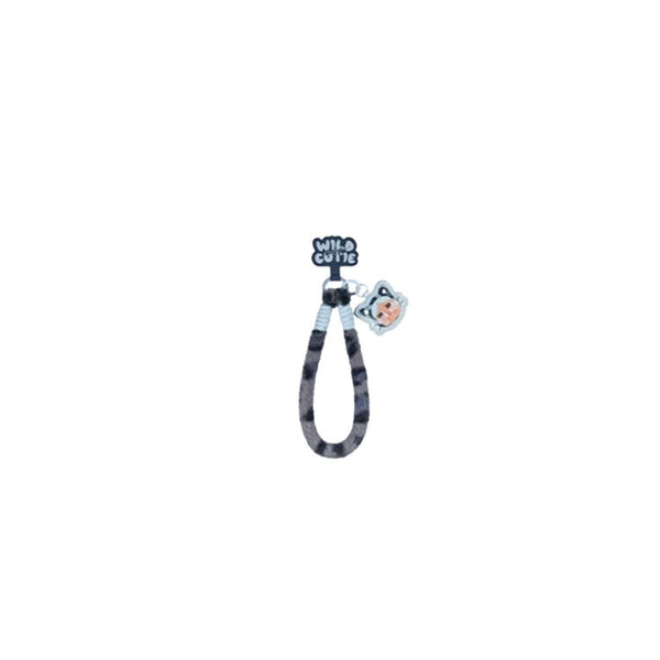 POP MART CRYBABY Leopard Cat Collection Cell Phone Lanyard Mystery Boxes