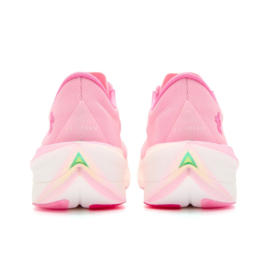QIAODAN Feiying PB5.0 'Cherry Blossom Pink Aurora Green'「Women」 | Running Shoes