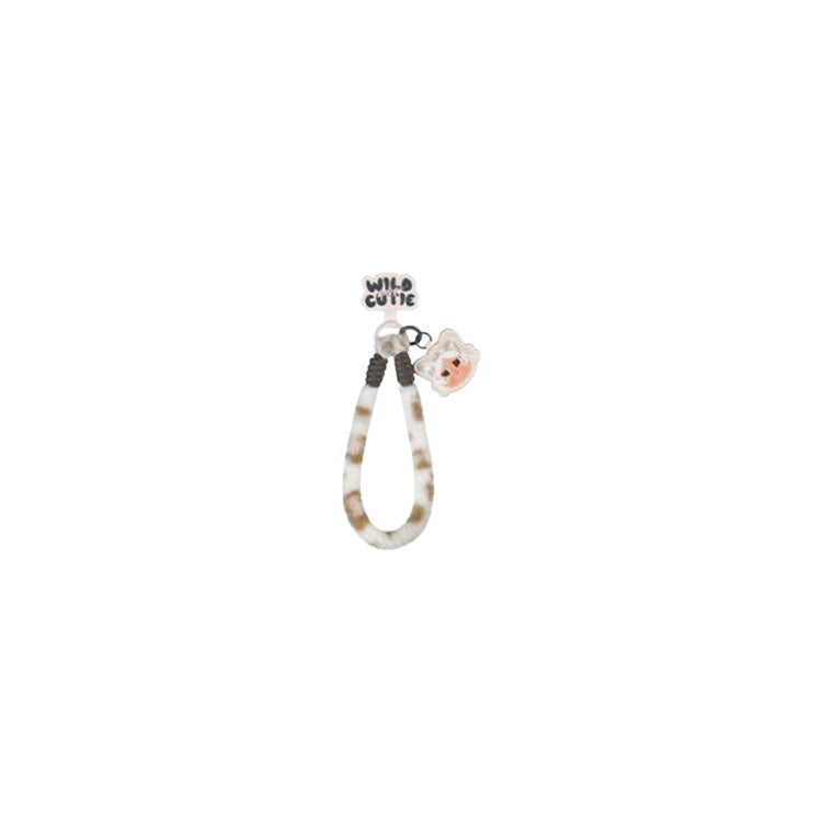 POP MART CRYBABY Leopard Cat Collection Cell Phone Lanyard Mystery Boxes