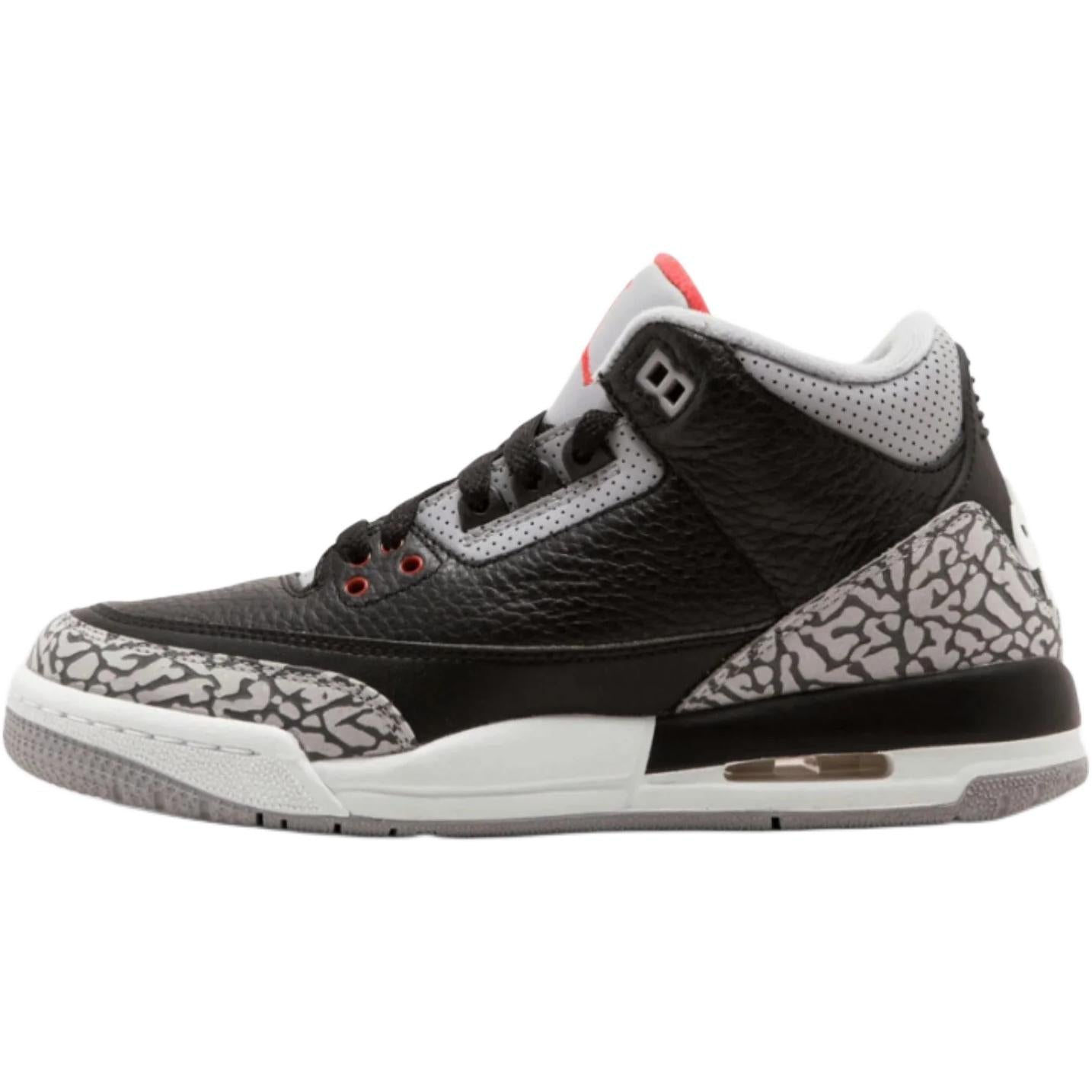 Jordan Air Jordan 3 'Black' Childrens Secondary image