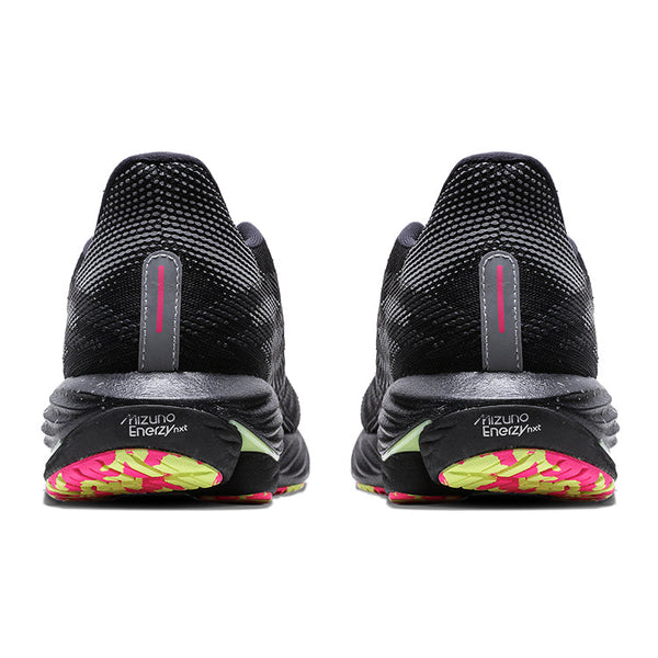 Mizuno Wave Rider 28 'Black Sunny Lime' | Running Shoes