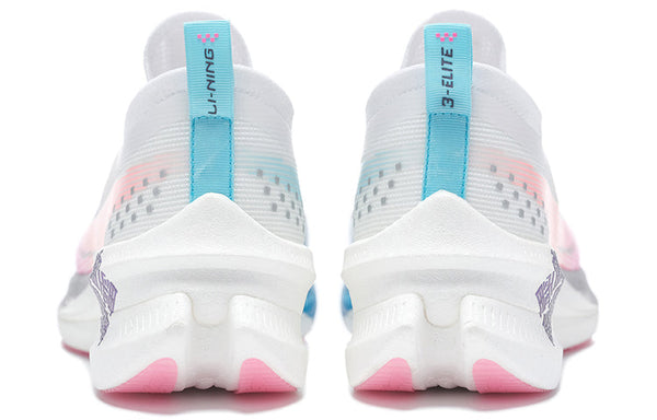 LiNing Feidian 3 Elite 'White Blue Pink' | Running Shoes