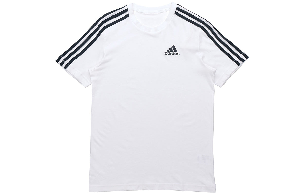 Adidas Essentials 3 Stripes T-Shirt 'White' Main image