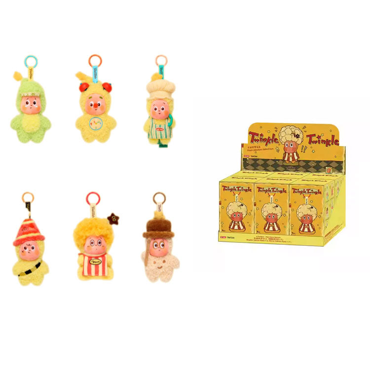 POP MART 123! Star People Collection Plush Pendant Trendy mystery box