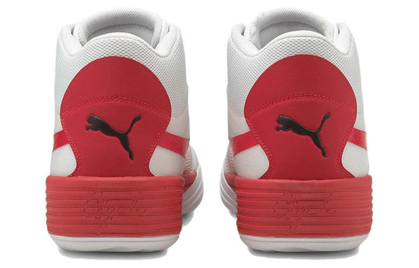PUMA Clyde All Pro Mid 'White Red'