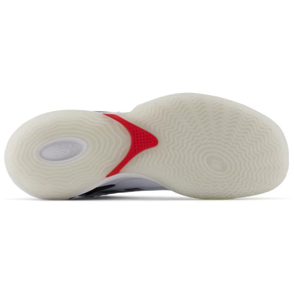 New Balance Bb Hesi Low V2 White Team Red Black