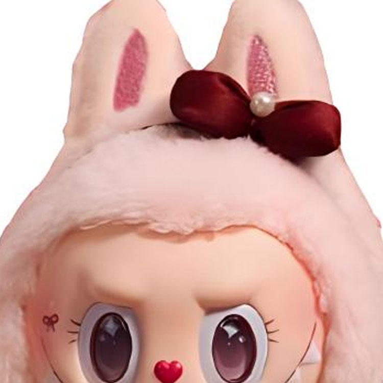 POP MART Labubu Shimmering Fairy Tale Collection MOKOKO Christmas Rubber Plush Trendy Figures 18cm
