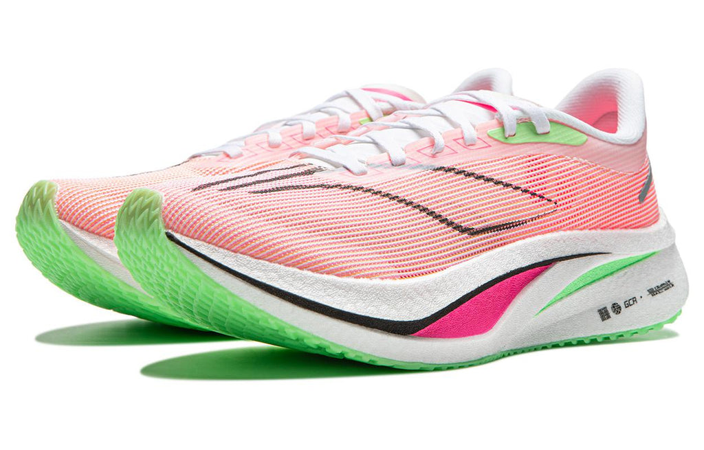 LINING Feidian 4 Challenger 「Women」'Pink White Orange' | Running Shoes