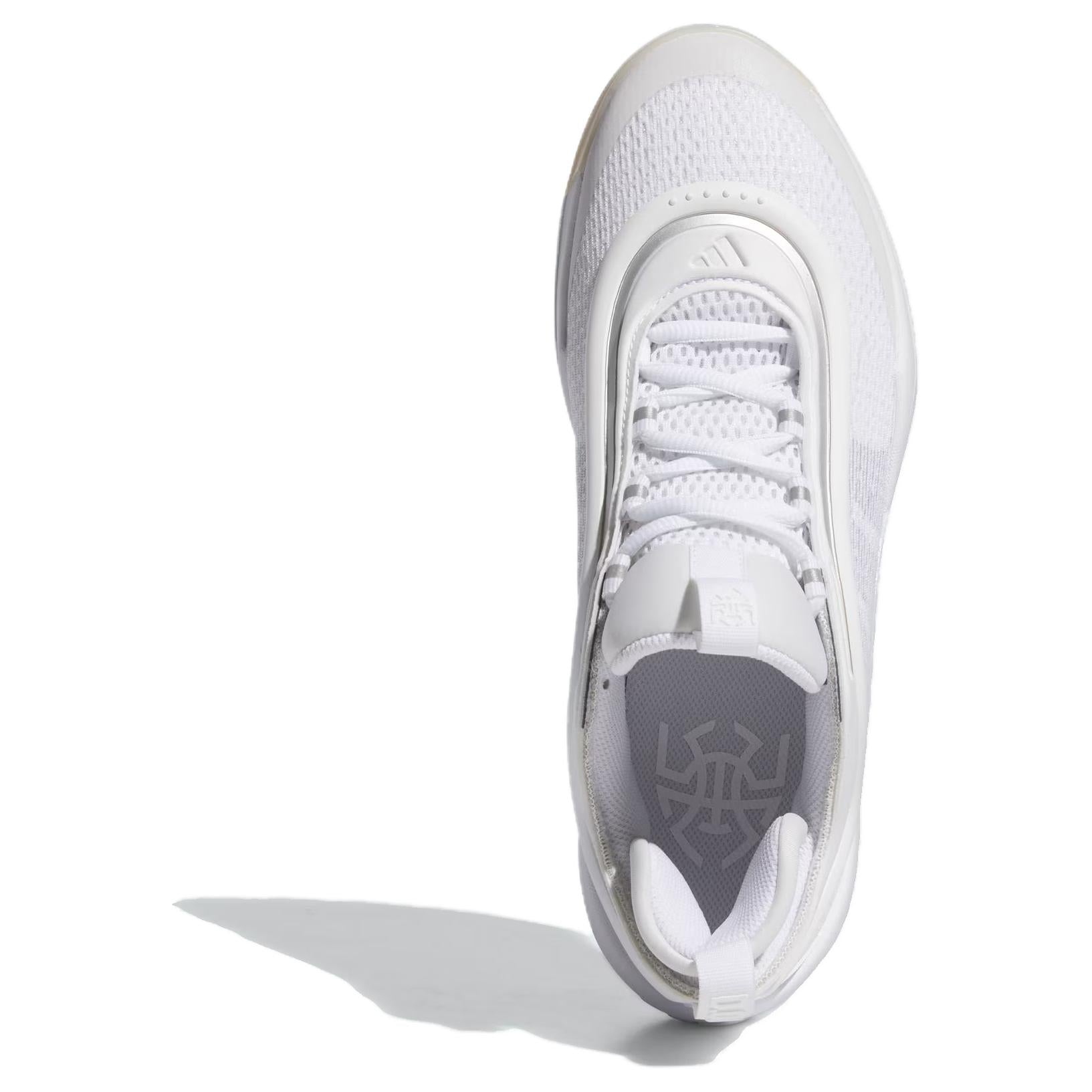 Adidas D.O.N. Issue #6 ‘Triple White Cloud White Silver Metallic’ Secondary image