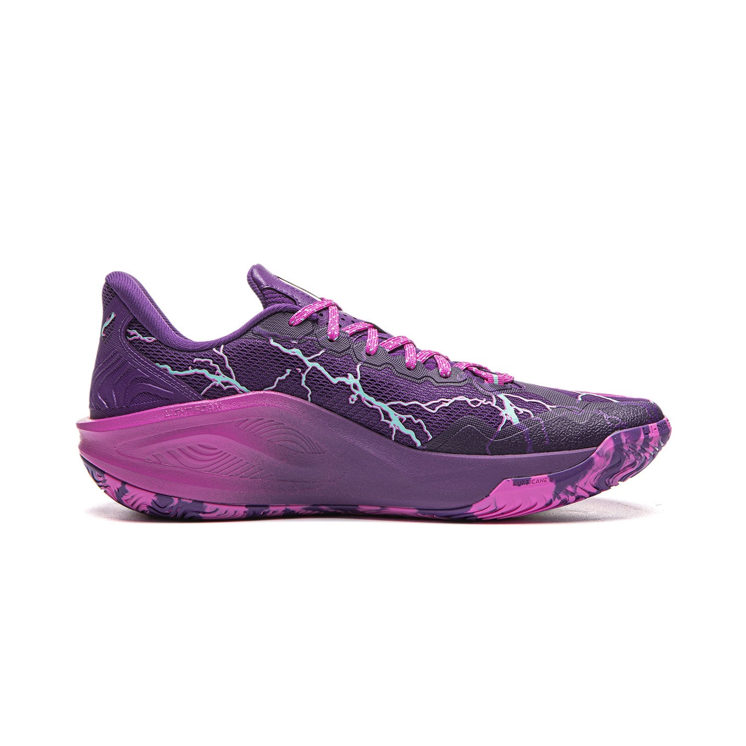 LiNing Hurricane 2 Limitless Power Thunderstorm 'Purple' Secondary image