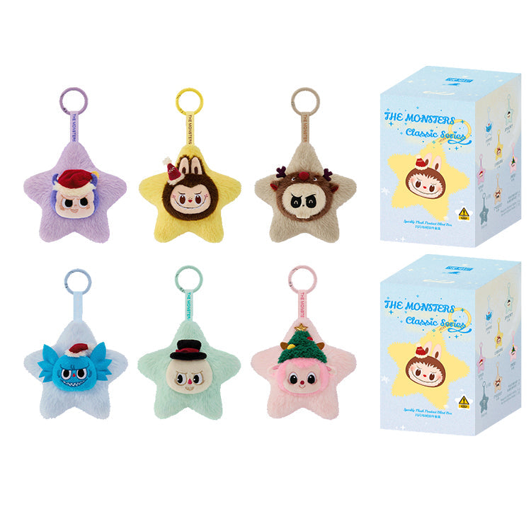 POP MART THE MONSTERS Classic Collection Shiny Plush Pendant Mystery Boxes Secondary image
