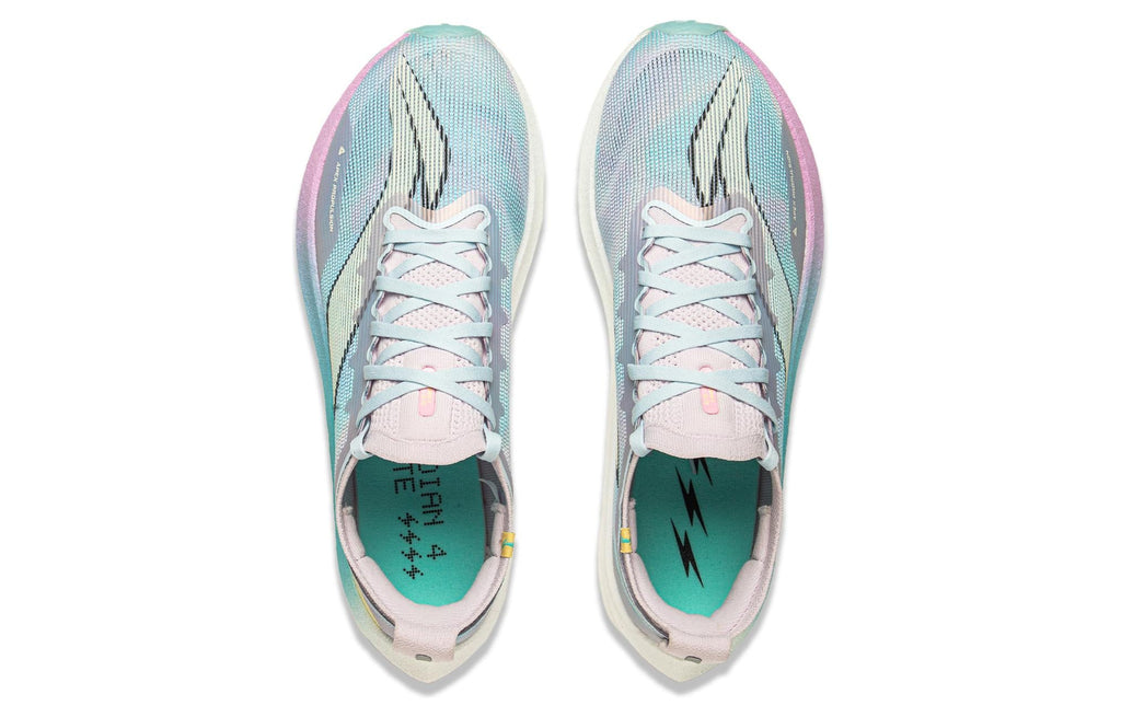 LiNing Feidian 4 Elite 'Purple Ice Cyan' | Running Shoes