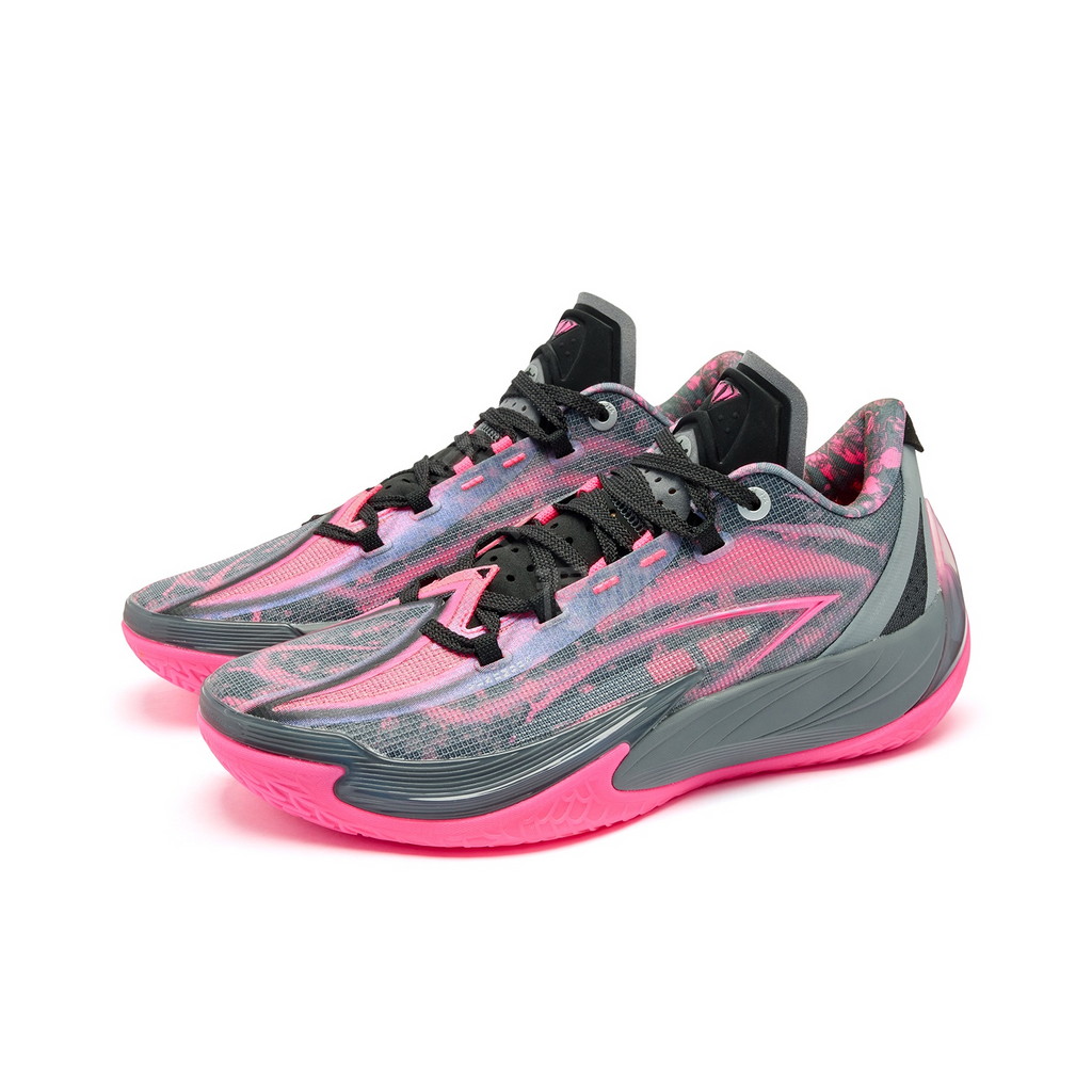 QIAODAN Venom Fangs 3.5 'Coal Gray Neon Pink'