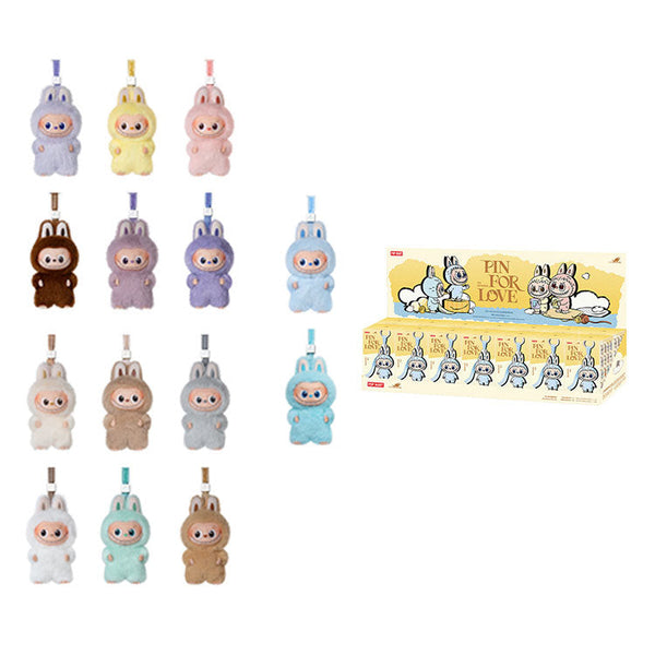 POP MART THE MONSTERS Labubu Pin for Love Series-VinylPlush Pendant Blind Box
