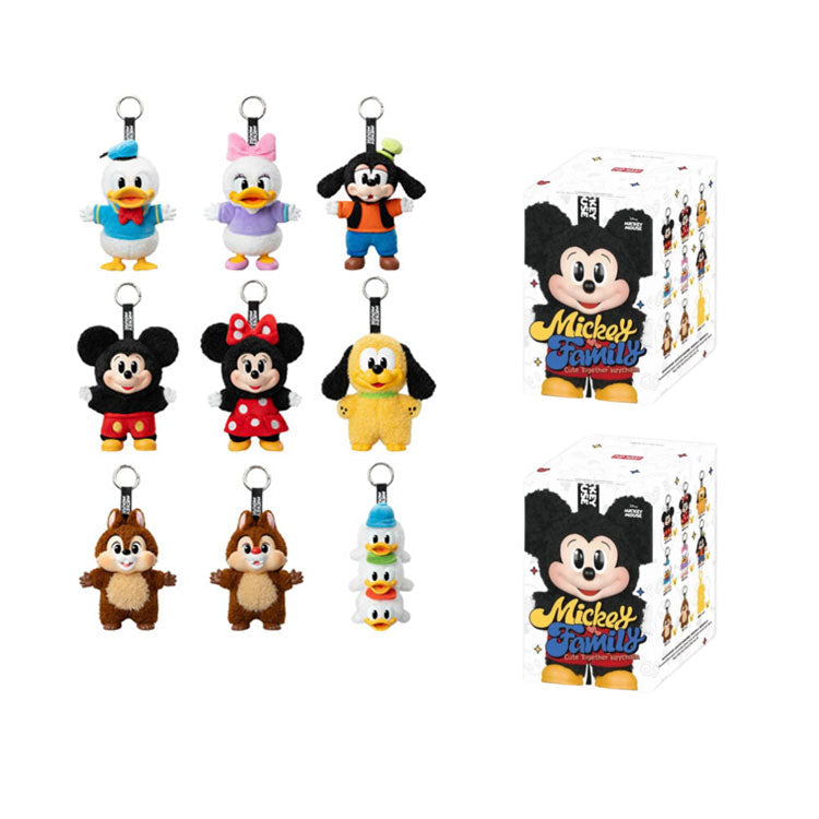 POP MART Disney Mickey Family Together Series Minnie Plush Keychain Secondary image