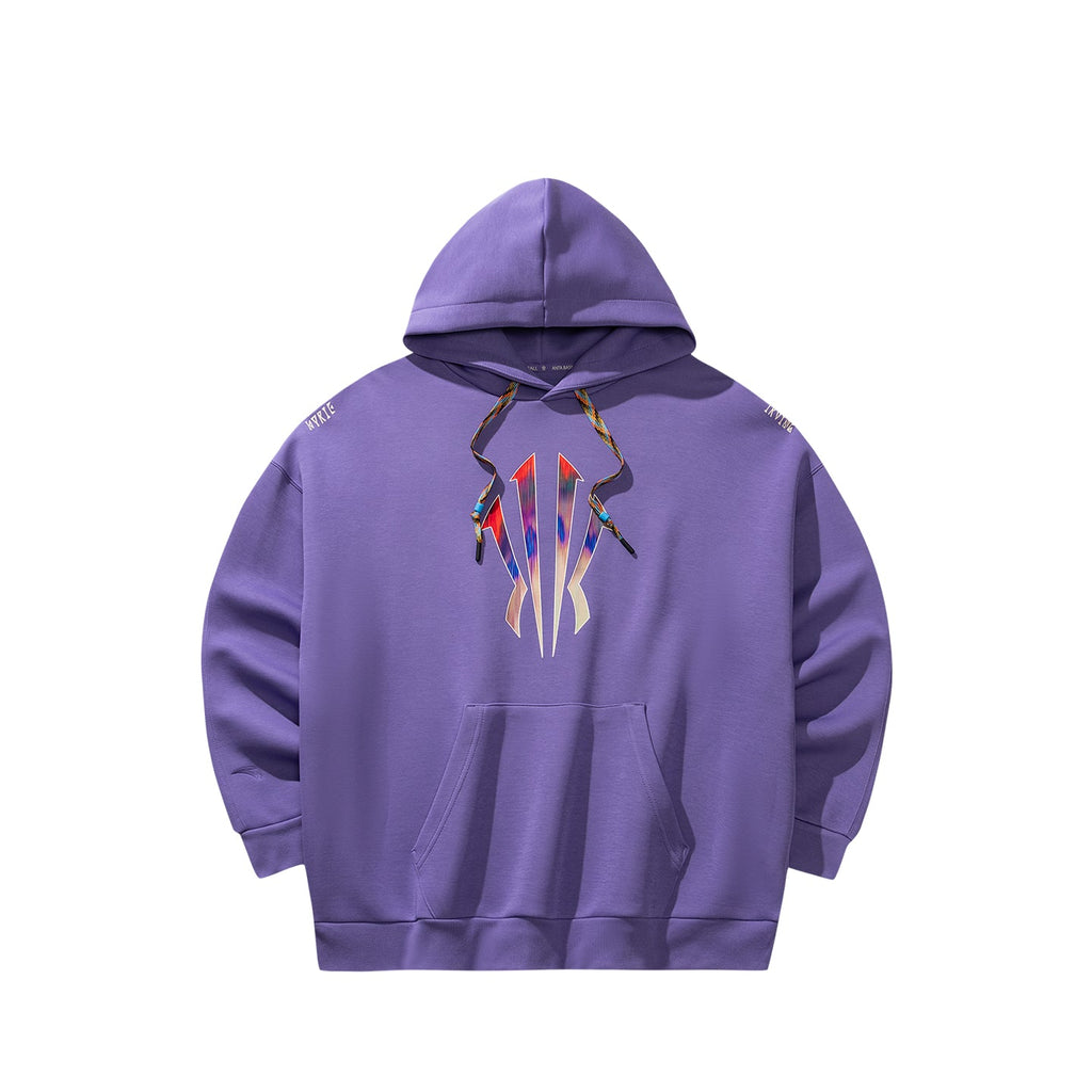 Anta Kai Hooded Sweatshirt 'Dark Purple'