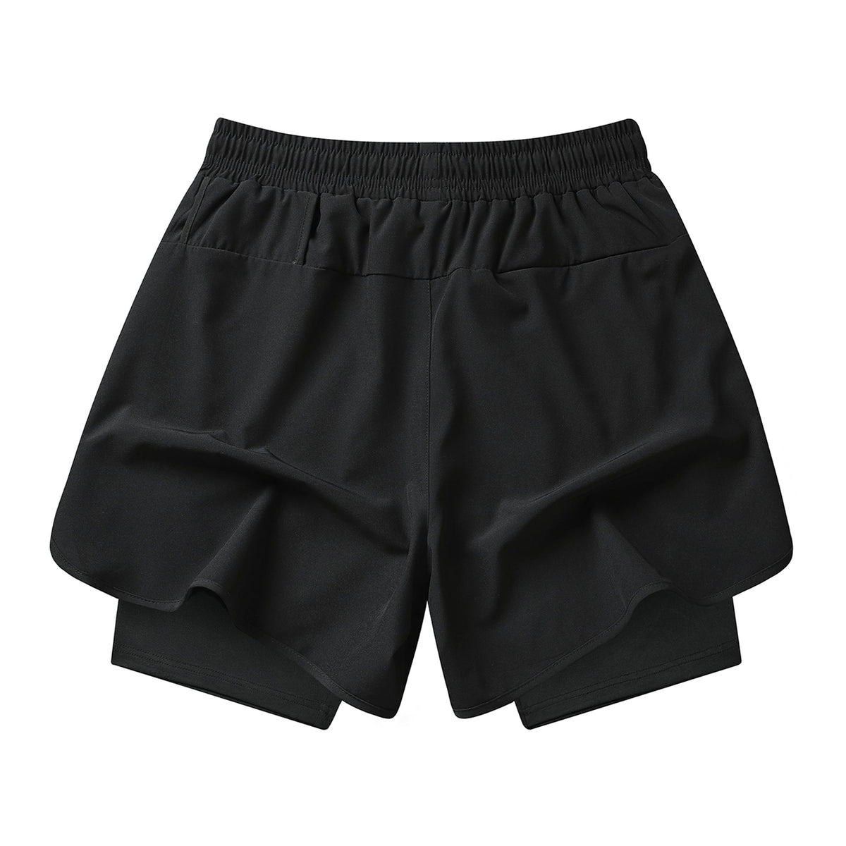 HUANQIU Tight-Fitting Sports Shorts