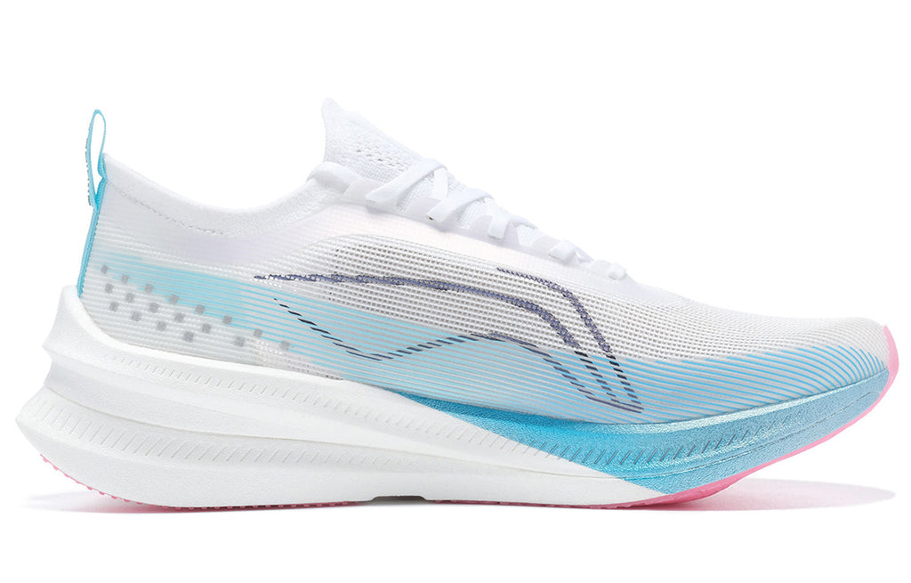 LiNing Feidian 3 Elite 'White Blue Pink' | Running Shoes